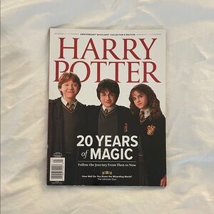Harry Potter 20 Years of Magic Magazine
